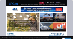 Desktop Screenshot of lpgasmagazine.com